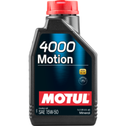 Olio motore MOTUL 4000 MOTION 15W-50