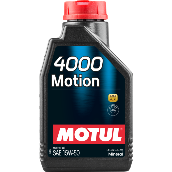 Olio motore MOTUL 4000 MOTION 15W-50