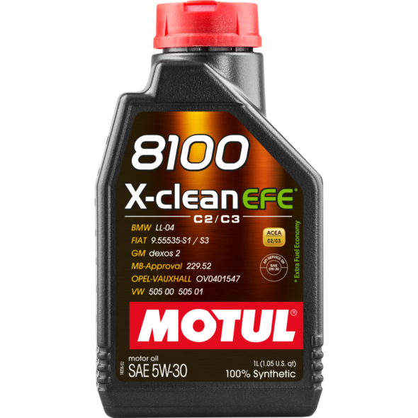 Olio motore MOTUL 8100 X-CLEAN EFE 5W-30